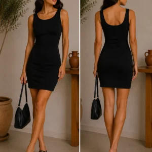 Essential short dress