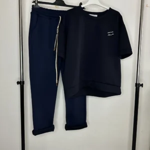 Casual Comfort Set with Relaxed T-Shirt