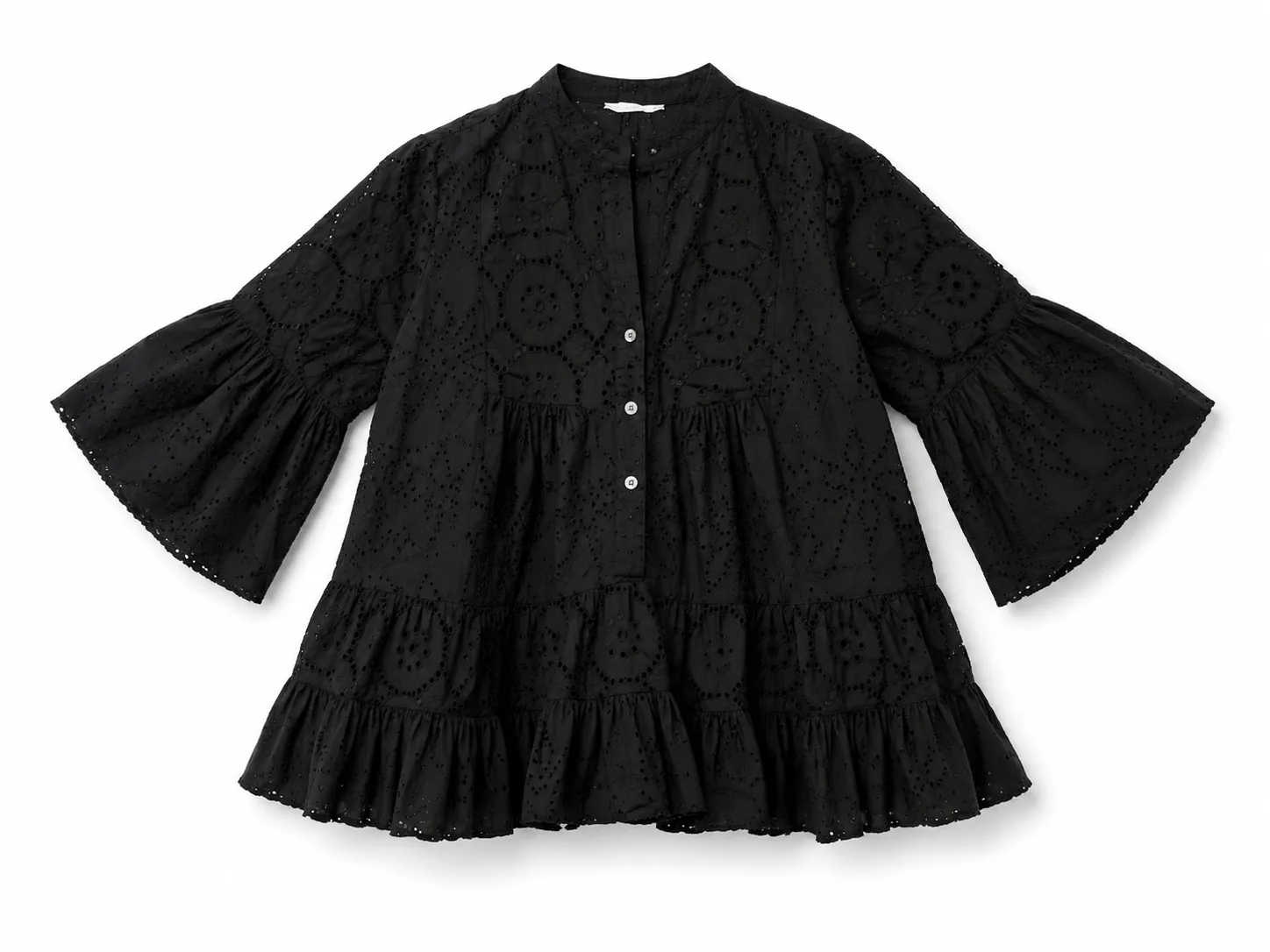 Boho Chic Broderie Blouse - Image 3