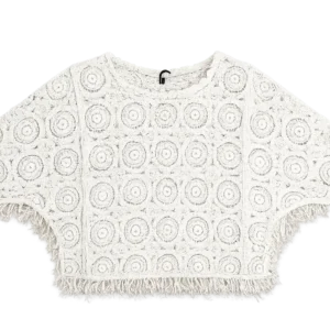 Boho Crochet Fringe Top