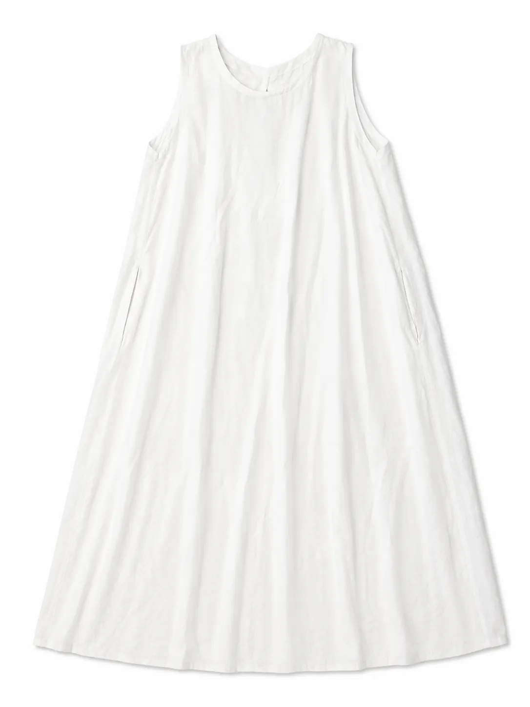 Linen Touch Pocket Dress - Image 5