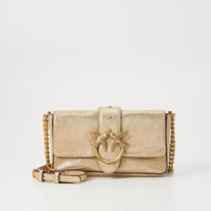Love One Mini Slouchy Shiny Suede Bag