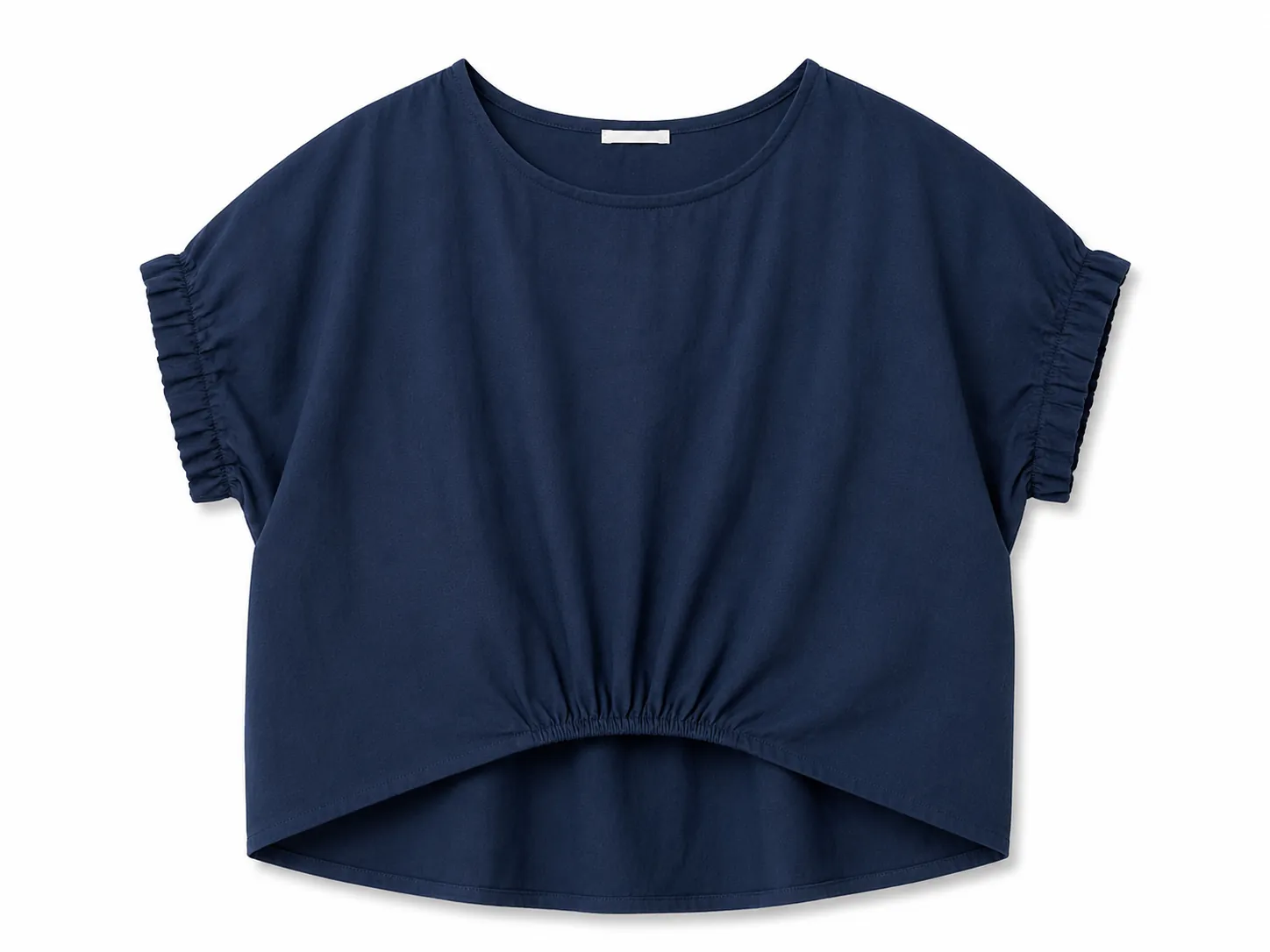 Oversized Front Gathered Blouse - Image 4