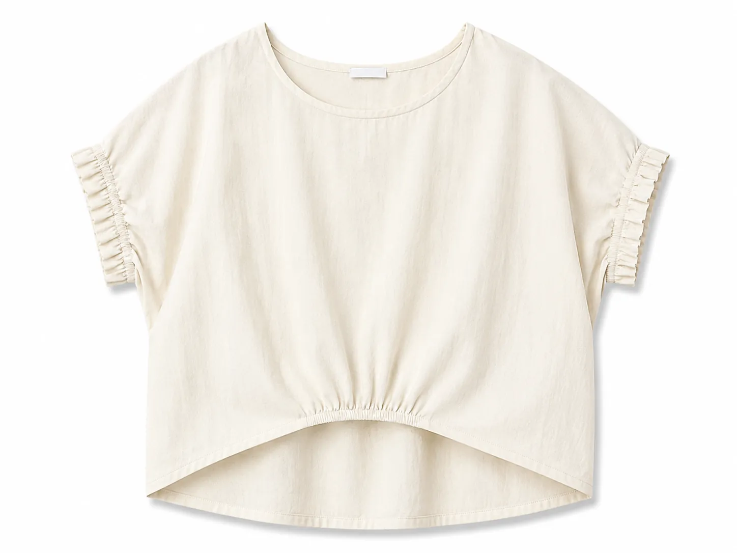 Oversized Front Gathered Blouse - Image 2