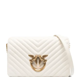 PINKO Love Click quilted shoulder bag