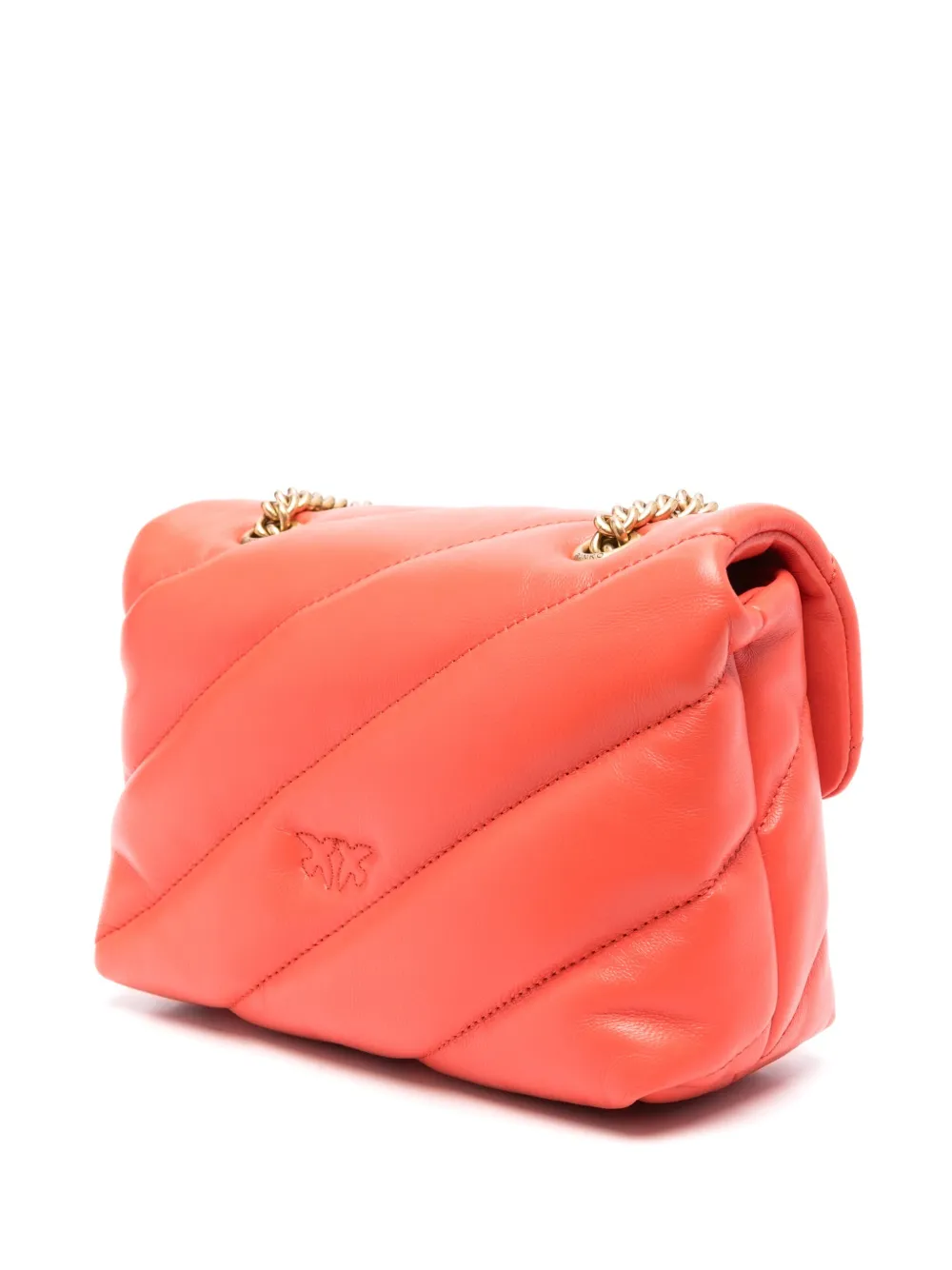 PINKO Love Bag Puff Quilted Nappa Leather Bag with Chain - Image 3