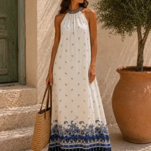 Paisley Resort Dress