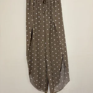 Dot Split Pants
