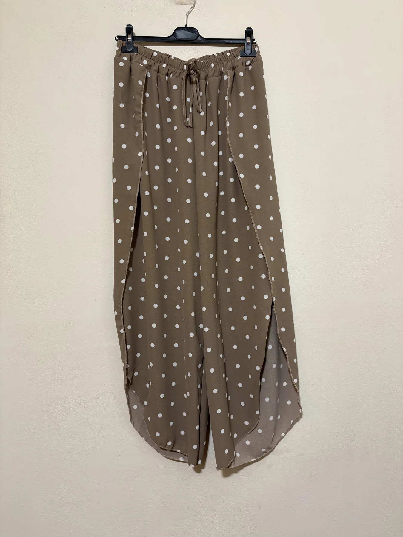 Dot Split Pants