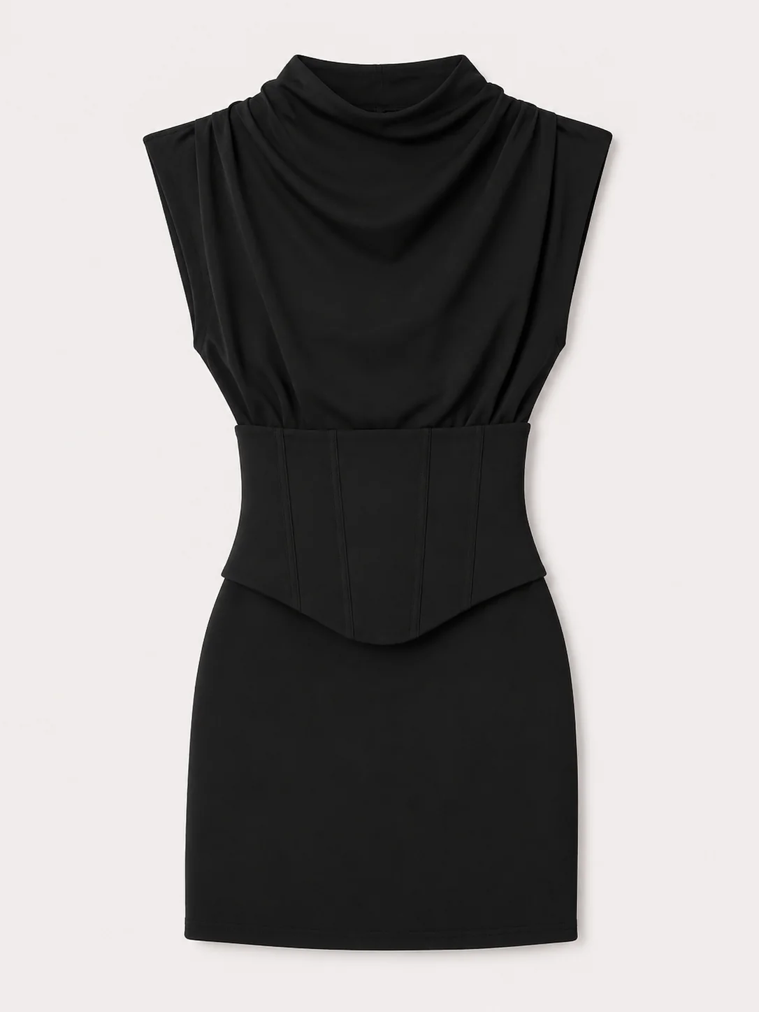 Drape Waist Dress - Image 3