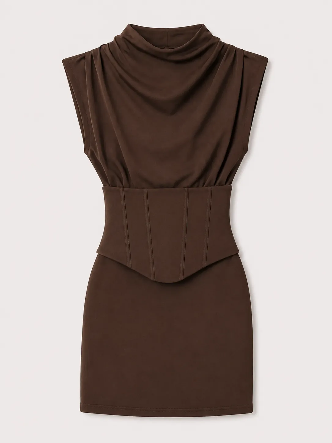 Drape Waist Dress - Image 2