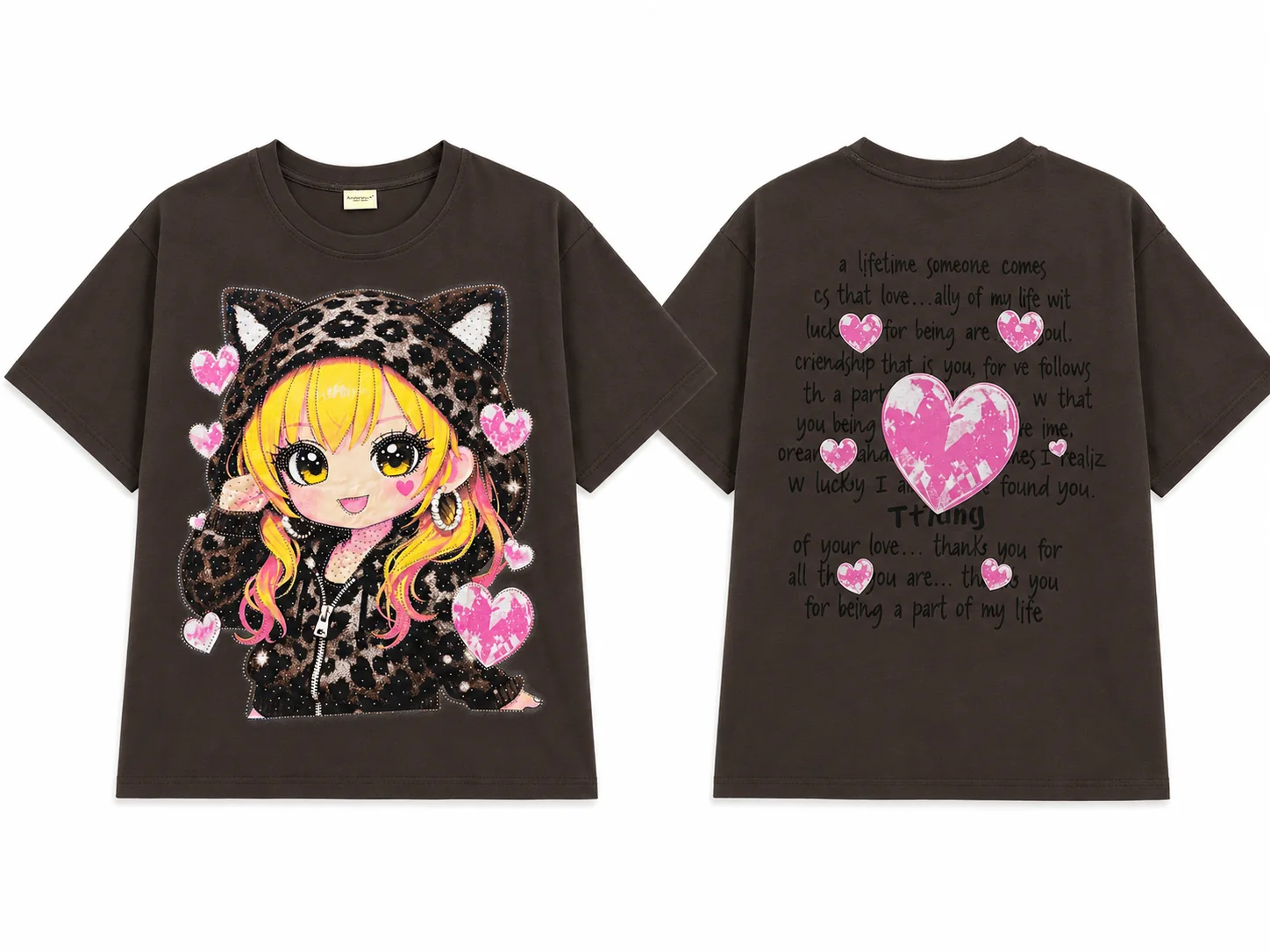 Leopard Girl Tee - Image 2