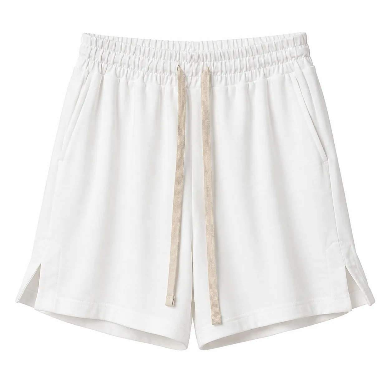 Cotton Drawstring Shorts