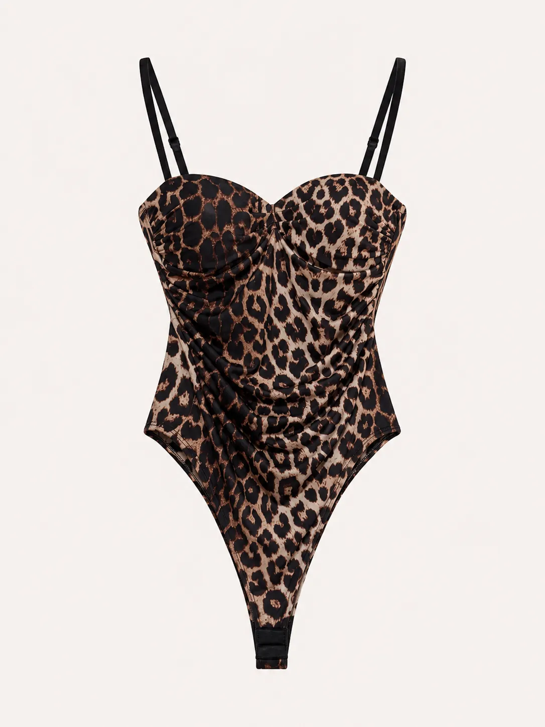 Draped Bustier Bodysuit
