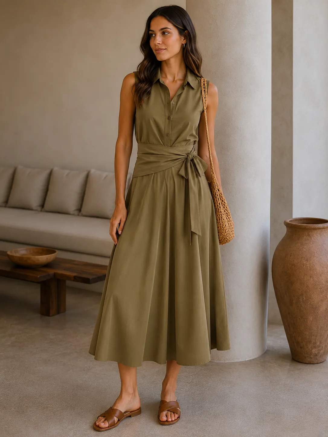Elegance Shirt Dress - Image 2