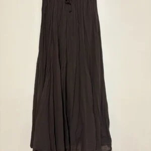 Flowing Smocked Maxi Skirt