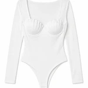 Gathered Cup Bodysuit