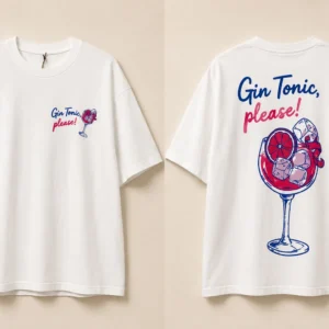 Gin Tonic Graphic T-Shirt