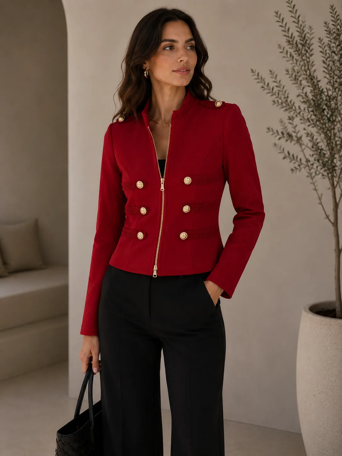 Military Zip Jacket - Image 3