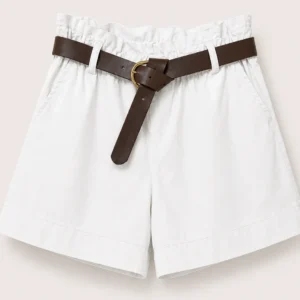 Paperbag Belted Shorts