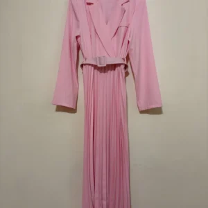 Pleated Blazer Dress