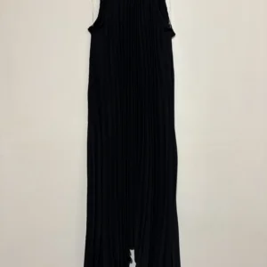 Pleated Halter Maxi Dress