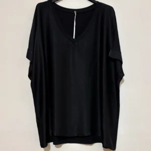 Satin V-Neck Top