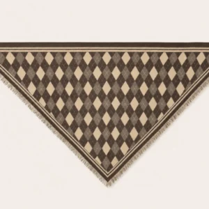Diamond Print Shawl