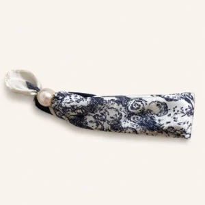 Blue Printed Scarf