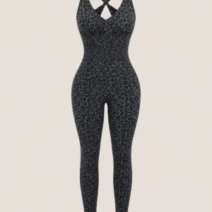 Black Sporty Jumpsuit