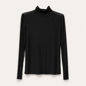 Light Turtleneck Knit Top