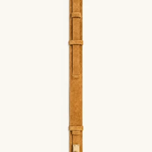 Textured Adjustable Leather Belt