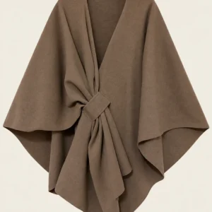 Tie Front Poncho