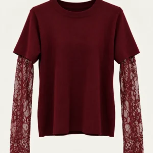 Lace Layered Top