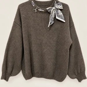 Paisley Bow Jumper