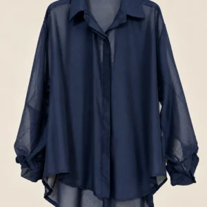 Sheer Long Sleeve Shirt