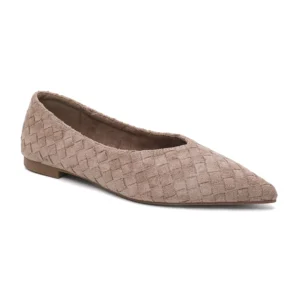 Woven Pointed Flats